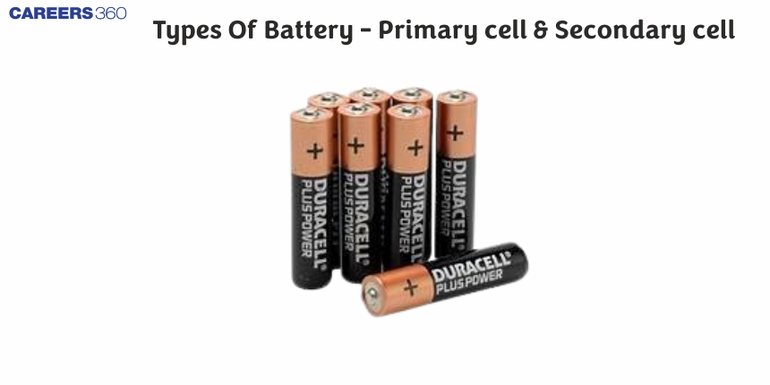 Types Of Battery - Primary cell & Secondary cell